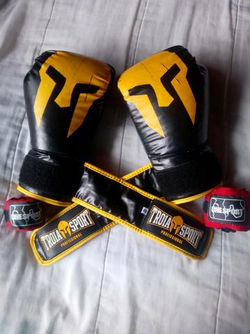 Luva de boxe profissional