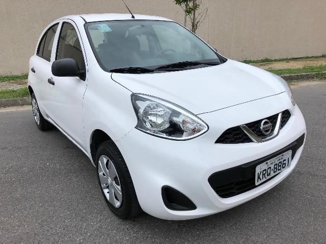 Nissan March 1.0 Flex Manual Branco 12.000 Km