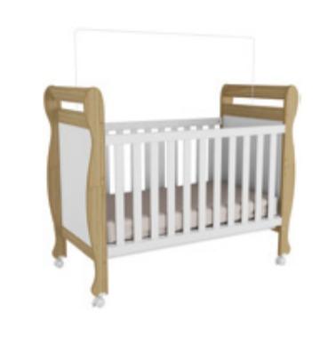 Berço que Vira Mini Cama - Maria *NOVO* ShopMix Móveis - Foto 2
