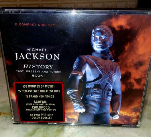 Cd Michael Jackson History Past Present Future - Importado