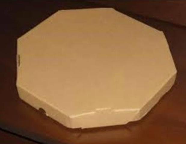 Caixa de pizza ? parda
