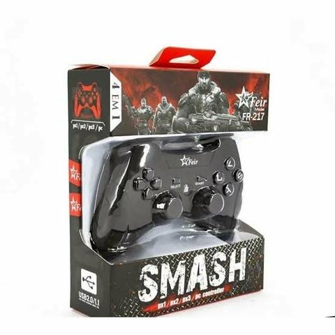 Controle 2019 4 x 1 sem fio 10 botões para pc/ps1/ps2/ps3