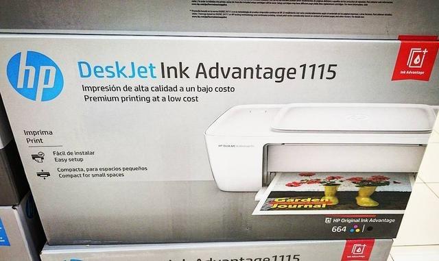 Oferta Impressora HP 1115 Lacrada com 2 Cartuchos, Lacrada ,Pronta Entrega