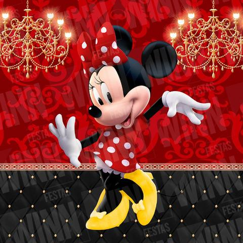 Painel de Festa Infantil Minnie Meninas Desenho