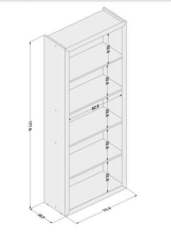 Estante / Livreiro Am3200 // Novo a Pronta Entrega - Foto 4