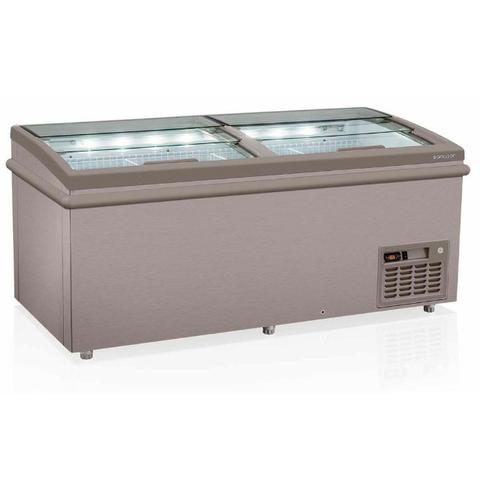 Freezer Expositor Horizontal Ilha para congelados eletrofrio semi novo - Foto 2