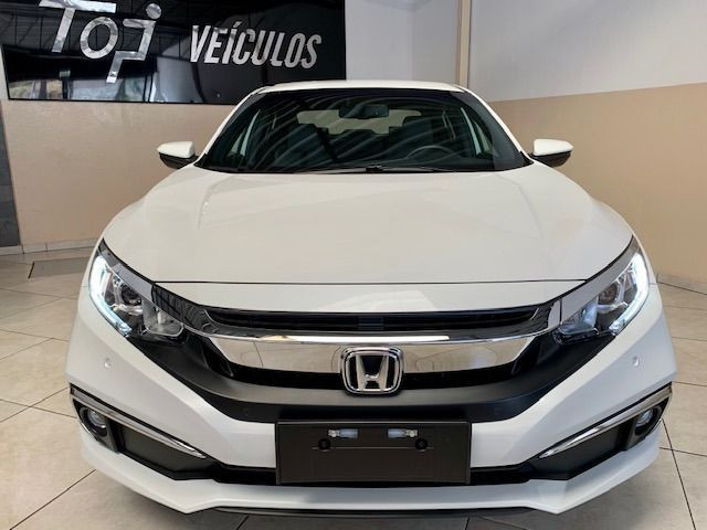 Honda Civic EXL 2.0 * Igual Zero Km * 4.000 Kms Sem Um Detalhe, Branco Perolizado, 2020 - Foto 2