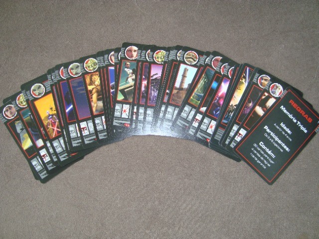 Star Wars -memória Tripla - Jogo De Cartas - Copag - Foto 5
