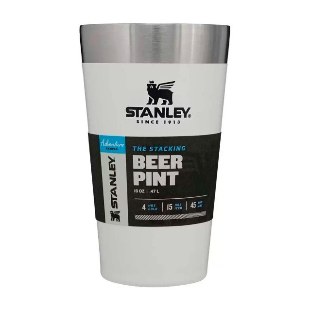 Copo Térmico de Cerveja sem Tampa Polar 473ml Stanley Branco