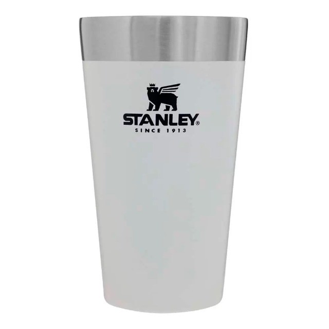 Copo Térmico de Cerveja sem Tampa Polar 473ml Stanley Branco - Foto 3