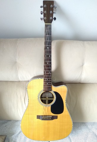 Violão Sigma DRC-28E Dreadnought Aço - Foto 3