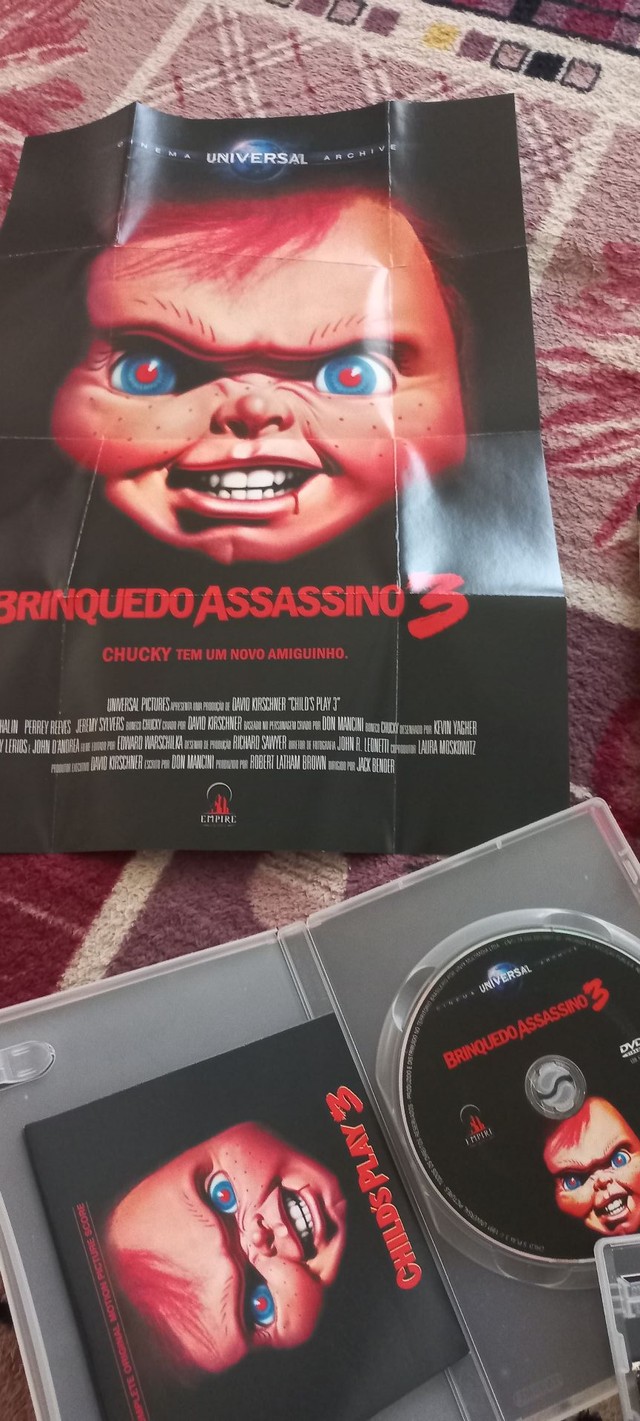 Coleção Dvds Filmes - Brinquedo Assassino ( Chucky )