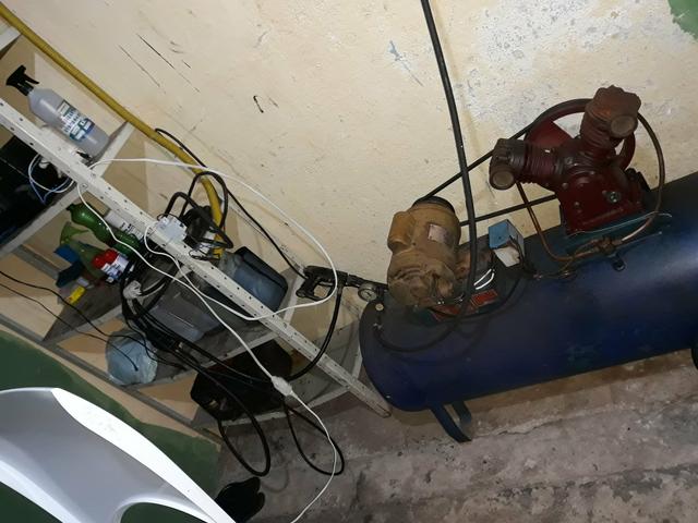 Vendo máquinas de lava rápido compressor, gong,aspirador, baldes - Foto 2