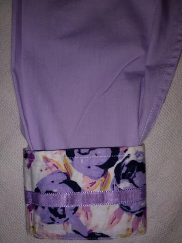 Camisa Feminina Lilás-Grife Amarelo Mel - Foto 3