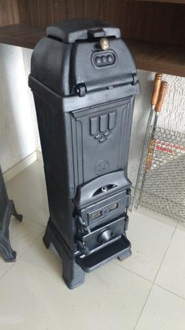 Lareira irlandesa tipo calefator ferro fundido decoração antigo