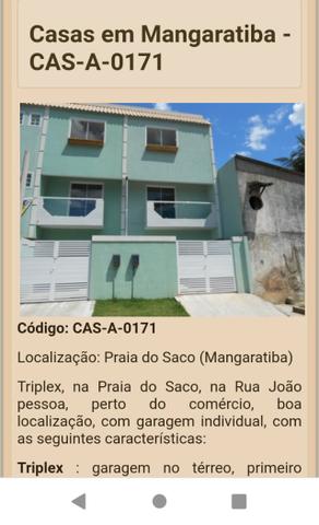 Triplex com 2 suítes na Praia do saco, Mangaratiba