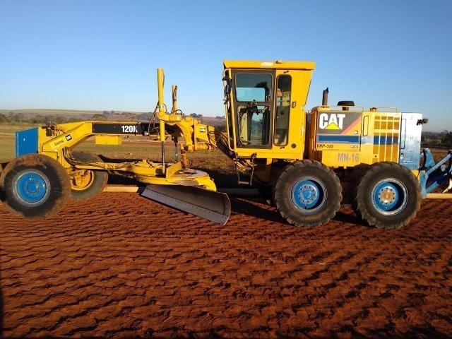 OK Motoniveladora Cat 120K ano 2010