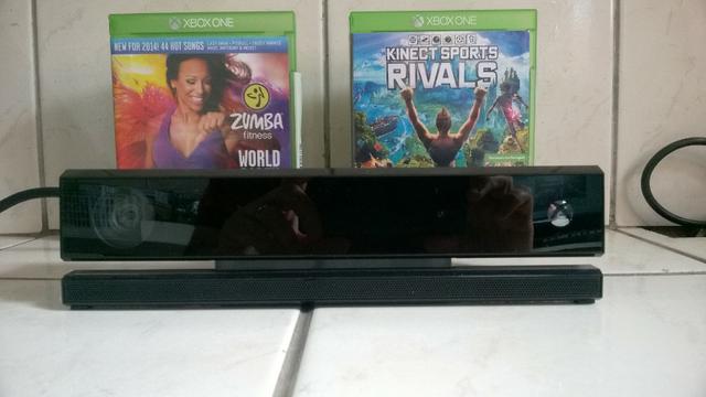 Xbox one - Kinect Xbox One com 2 jogos