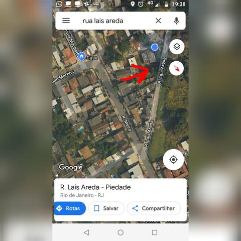 Terreno frente de rua em piedade parcelo parte