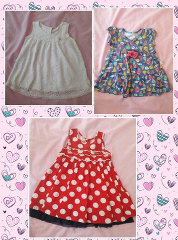 Lote de Roupas Bebê Menina 0 a 06 meses, 58 peças - Foto 3