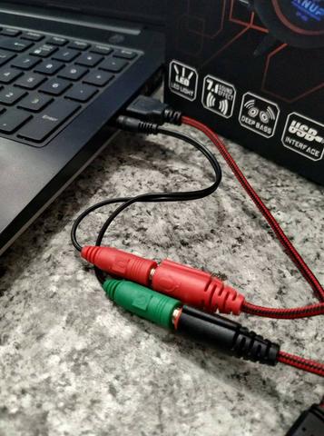 Headset Gamer C/ Adaptador de Brinde, PS3/PS4/XBOX/Celulares E PC'S - Foto 5