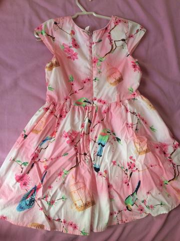 Vestido floral tamanho 4/5 - Foto 2
