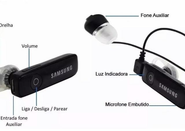Fone de Ouvido De um lado Samsung Microfone - Foto 4