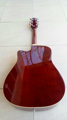 Violão Takamine eg530c seminovo made in Korea - Foto 2