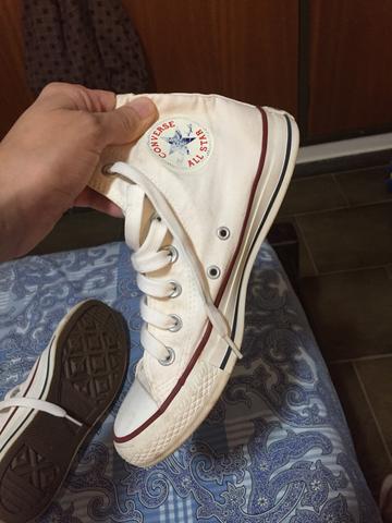All Star Branco Cano Alto - Foto 3