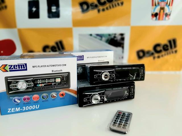 Som automotivo** Bluetooth e controle remoto - Foto 5