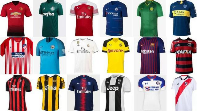 Camisas Clubes Nacionais Europeus Atacado