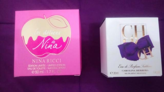 Les Délices de Nina e Carolina Herrera Sublime