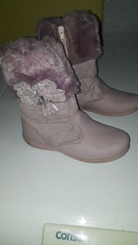 Bota na caixa