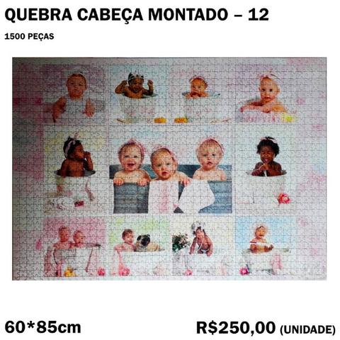 Quebra-Cabeça Montado Bebês 1500 Peças