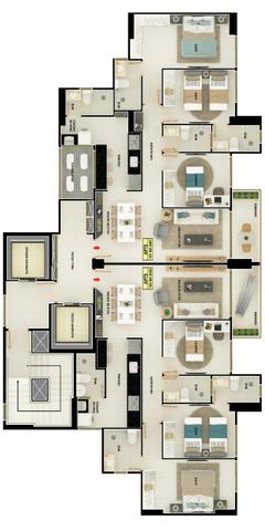 Apartamento Lançamento em Tambaú com 3 Suites andar alto - Foto 5