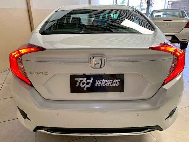 Honda Civic EXL 2.0 * Igual Zero Km * 4.000 Kms Sem Um Detalhe, Branco Perolizado, 2020 - Foto 5