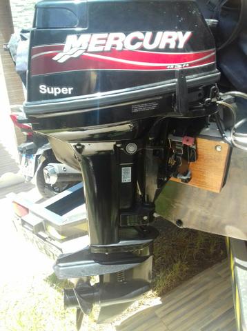 Troco motor de 15hp mercury super