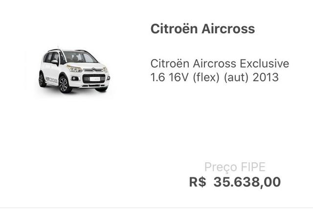 Aircross Exclusive 2013 - 10% abaixo da Tabela Fipe - Foto 5