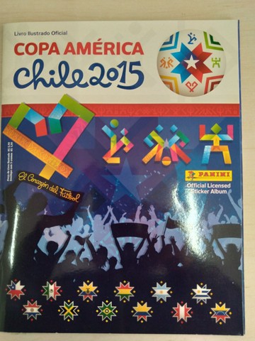 Álbum figurinhas Copa América 2015 Chile