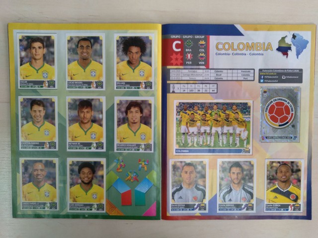 Álbum figurinhas Copa América 2015 Chile - Foto 5