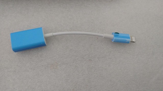Adaptador de câmera Lightning para Usb, adaptador de cabo Lightning fêmea usb otg iphone - Foto 4