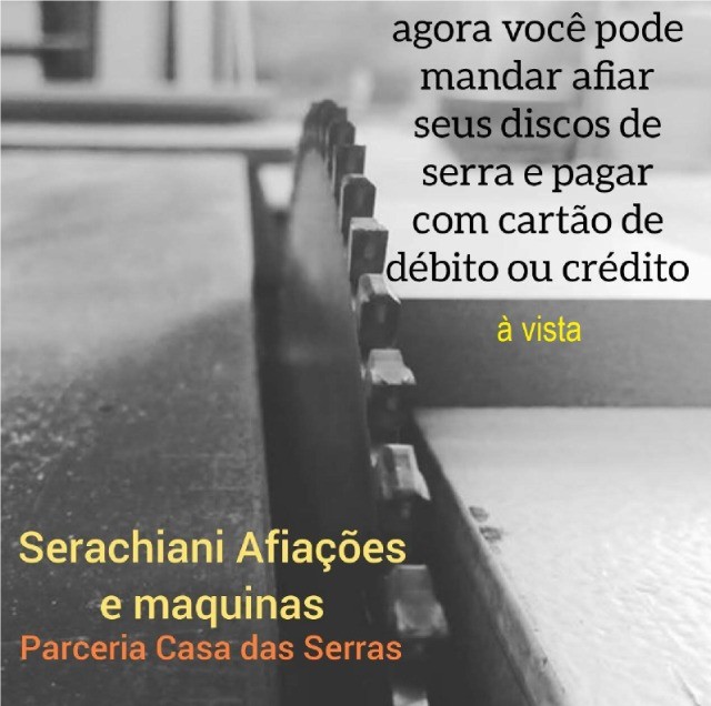 Afiação de Discos de Serra para Marceneiros e Serralheiros   - Foto 2