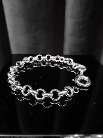 Pulseira em Ouro Branco 18k - Foto 5