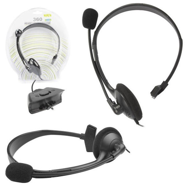 Fone de Ouvido Headset com microfone para Xbox 360 - 32