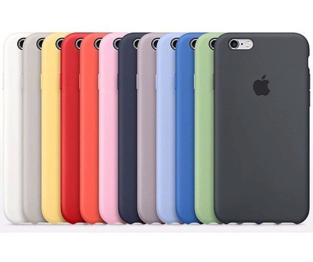 Capa de Silicone Case Capinha Protetora Aveludado para Iphone - 747