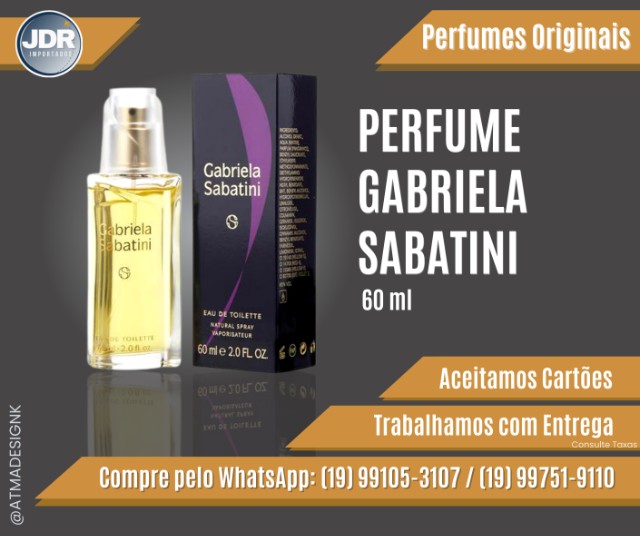 Perfume Gabriela Sabatini 60ml Original Roupas E Calcados Jardim Conceicao Santa Barbara D Oeste Olx