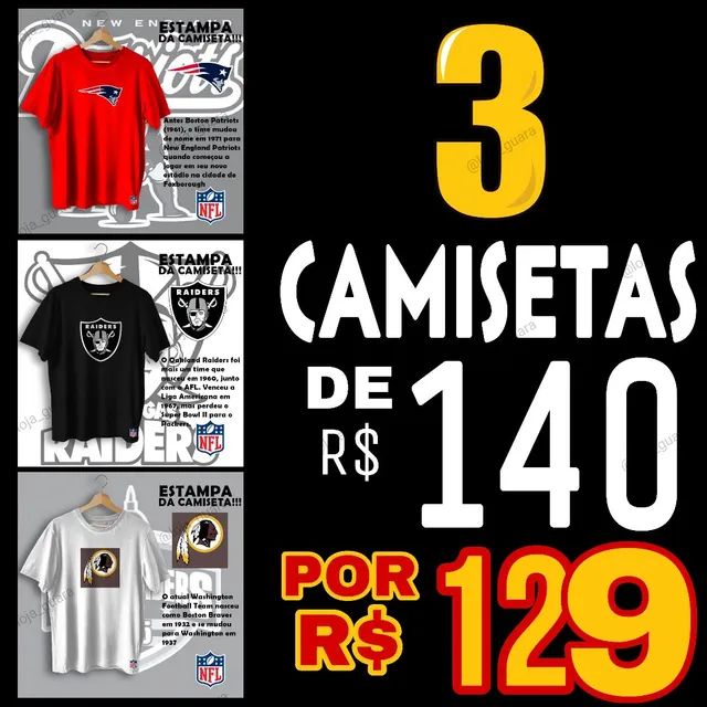 Camisetas best sale nfl personalizadas