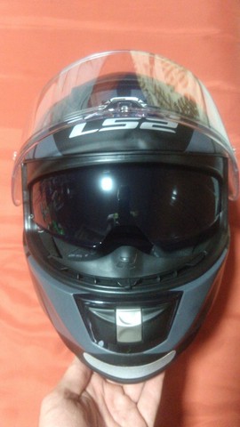 NOVO - Capacete LS2 FF397 Vector Kripton - Parcelo no cartão! - Foto 2