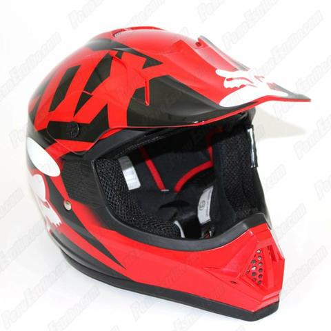 Capacete Fox vf1 vermelho - Foto 2