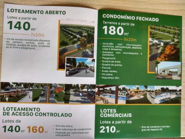C = Cidade Jardim 2 - Lotes com 140 M², 160 M² e 180 M² = em até 60 parcelas com Entrada ! - Foto 2